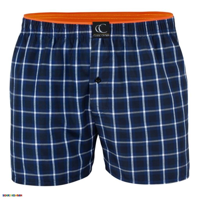 2 Par Clark Crown Boxershorts Med Knap