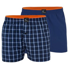 2 Par Clark Crown Boxershorts Med Knap
