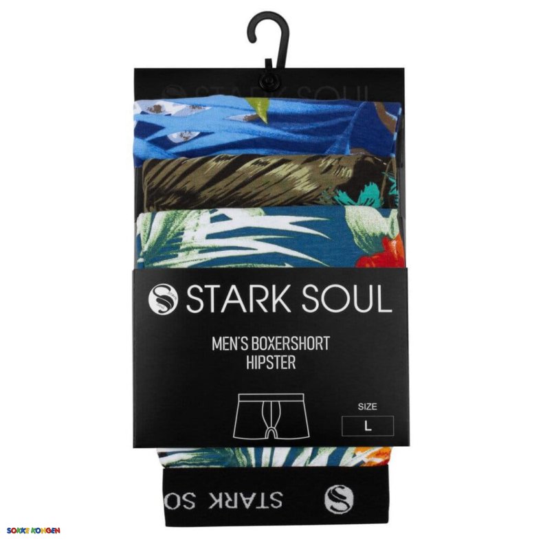 3 Par Underbukser med Aloha Design fra Stark Soul� - Bomuld