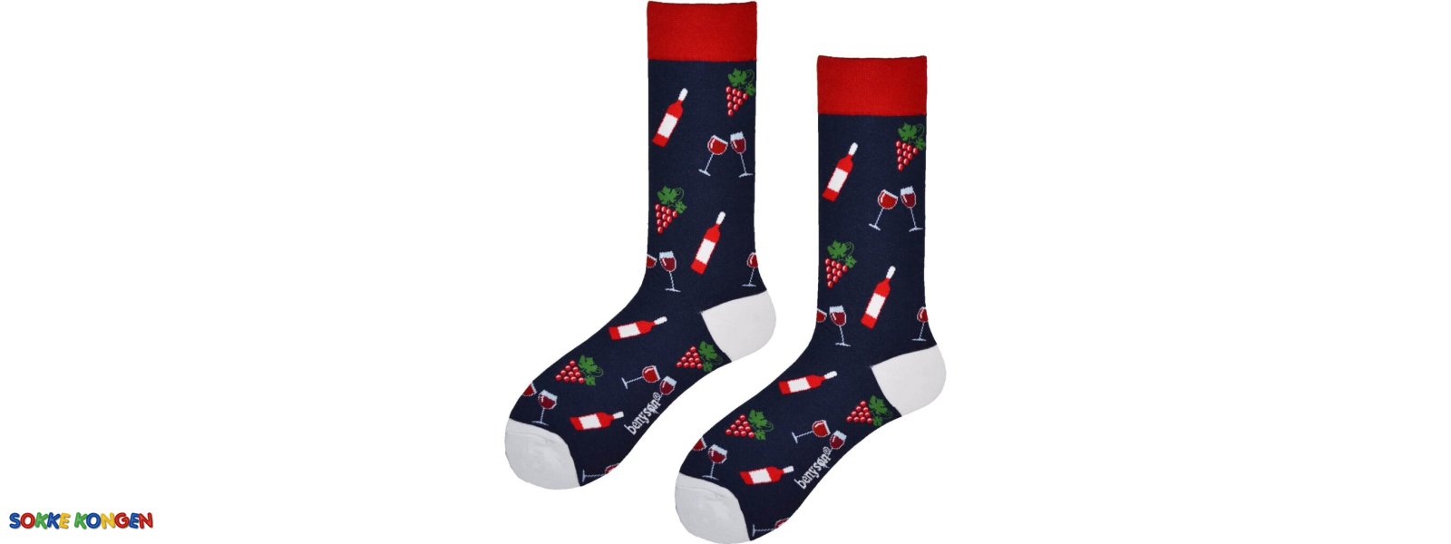 Trendy Herre Str�mper Med Motiver til moderigtige m�nd