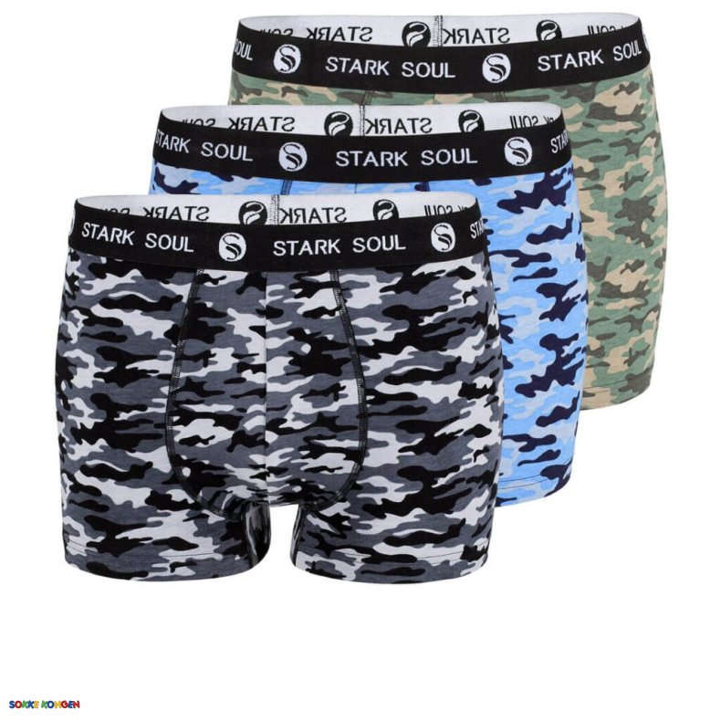Stark Soul Bomuld Boxershorts Camouflage