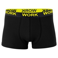 10 Par Work Underbukser Bomuld Sort