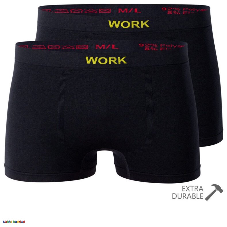 Work Underbukser Microfiber Sort