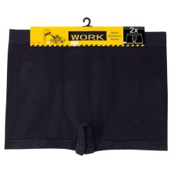 Work Underbukser Microfiber Sort
