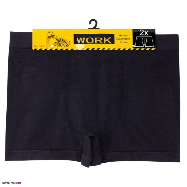 Work Underbukser Microfiber Sort